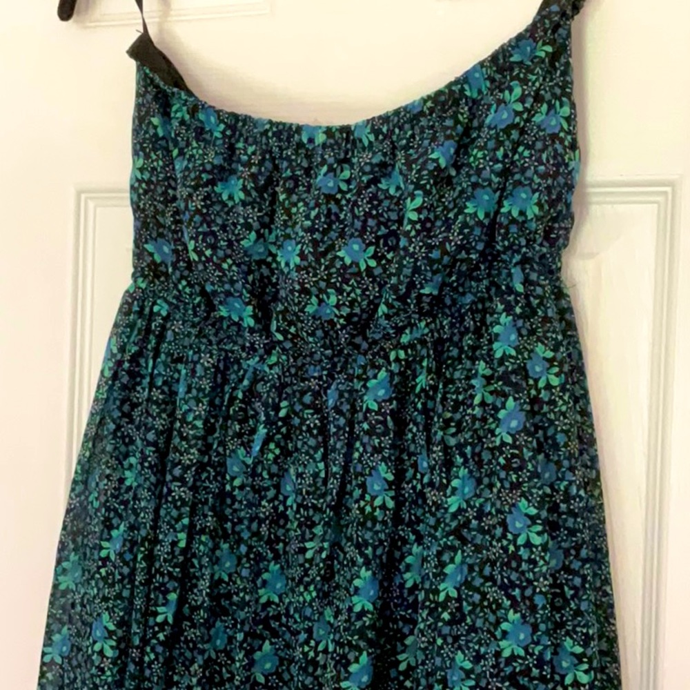 Kimchi Blue Floral Strapless Dress